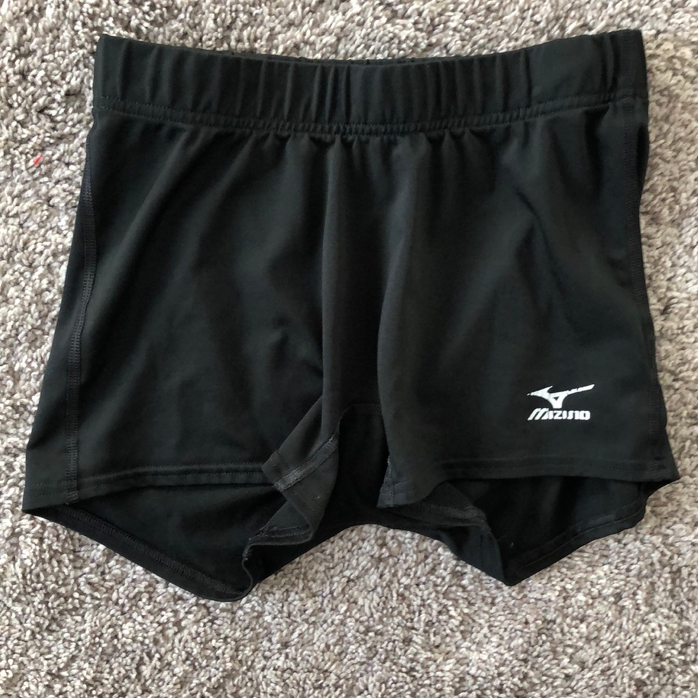 Black Mizuno Spandex Compression shorts